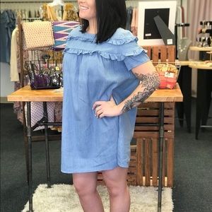 Denim dress